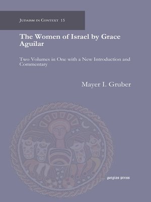 cover image of The Women of Israel by Grace Aguilar